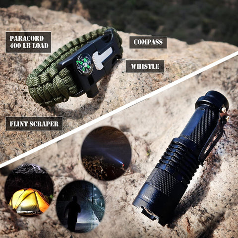 250 - Piece Survival First Aid Kit with MOLLE Pouch - ASA TECHMED