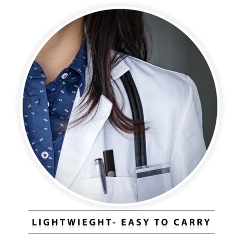 Disposable & Reusable Penlights with Pupil Gauge – Warm Light