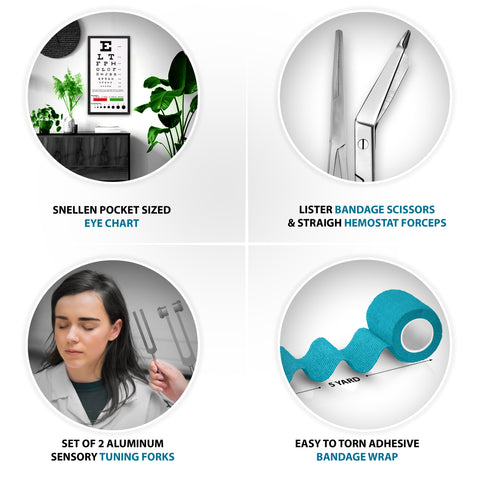 Nurse Travel Bag with Supplies – Durable Medical Tote for Nurses