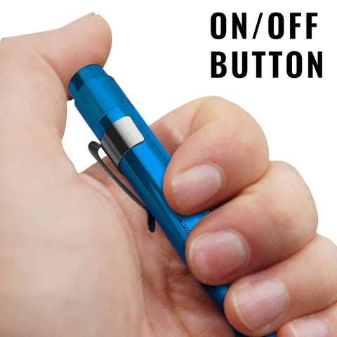 Aluminum Medical Penlight with Pupil Gauge - LED Diagnostic Tool - ASA TECHMED