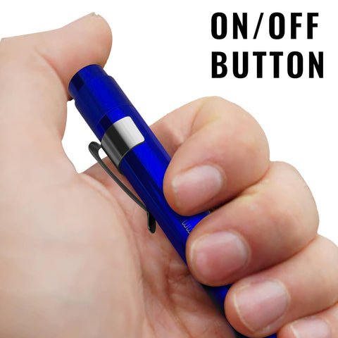 Aluminum Medical Penlight with Pupil Gauge - LED Diagnostic Tool - ASA TECHMED