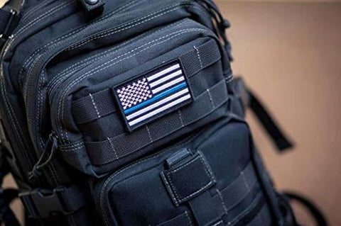 ASA TECHMED - 14 Pc Assorted USA Tactical American Flag Patch Thin Blue Line United States Military Morale Patches Set for Molle, Hats, Backpacks,Tactical Vest, Uniforms + More - ASA TECHMED