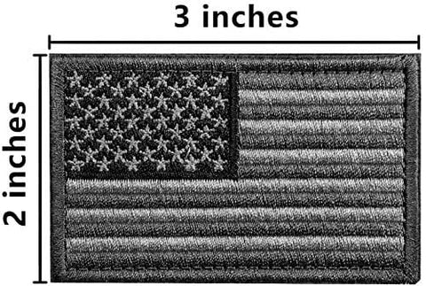 ASA TECHMED - 14 Pc Assorted USA Tactical American Flag Patch Thin Blue Line United States Military Morale Patches Set for Molle, Hats, Backpacks,Tactical Vest, Uniforms + More - ASA TECHMED