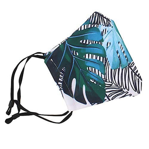 ASA Techmed 2 - Piece Cloth Masks for Nose and Mouth Washable Face Covering with 4 Filters - ASA TECHMED