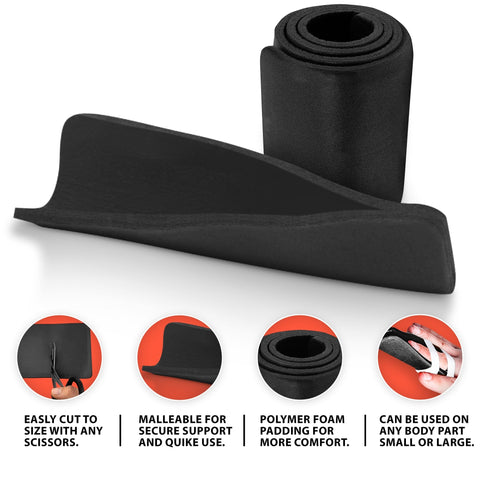 ASA TECHMED 36" Universal Roll Aluminum Splint - Ultimate Flexibility & Support for Injuries - ASA TECHMED