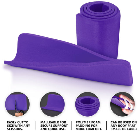 ASA TECHMED 36" Universal Roll Aluminum Splint - Ultimate Flexibility & Support for Injuries - ASA TECHMED