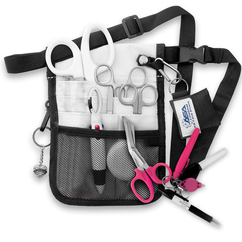 ASA Techmed Nurse Fanny Pack with Multiple Pockets – Medical Waist Pouch Tool Belt for Women & Men – Utility Kit for Nursing Supplies - ASA TECHMED