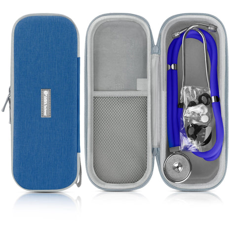 ASA TECHMED Professional Dual - Head Sprague Rappaport Stethoscope with Premium Storage Case - ASA TECHMED