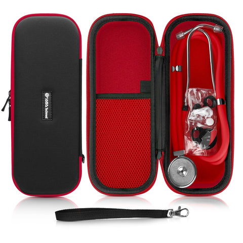 ASA TECHMED Professional Dual - Head Sprague Rappaport Stethoscope with Premium Storage Case - ASA TECHMED