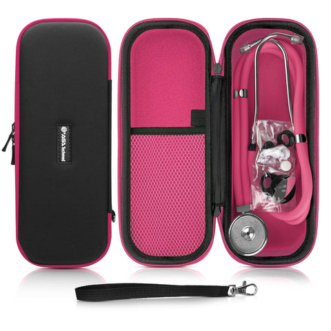 ASA TECHMED Professional Dual - Head Sprague Rappaport Stethoscope with Premium Storage Case - ASA TECHMED