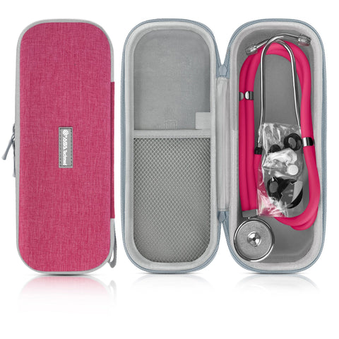 ASA TECHMED Professional Dual - Head Sprague Rappaport Stethoscope with Premium Storage Case - ASA TECHMED