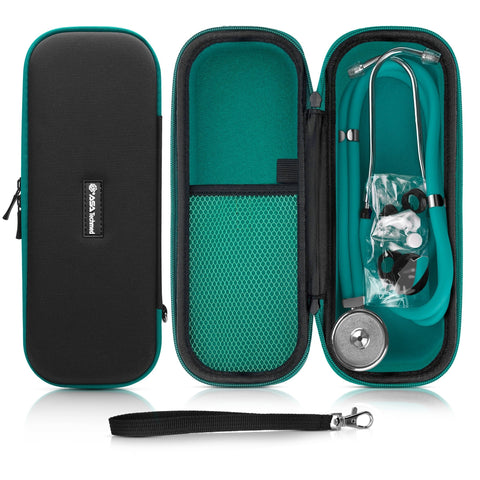 ASA TECHMED Professional Dual - Head Sprague Rappaport Stethoscope with Premium Storage Case - ASA TECHMED