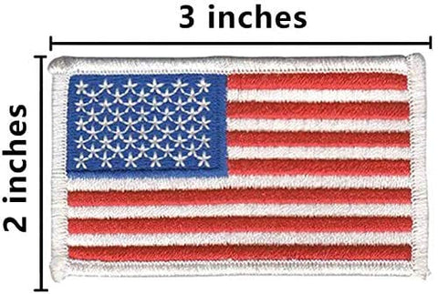 ASA Techmed Tactical Backpack with Waterproof Pouch + 6 Embroidered U.S. Flag Patches for Outdoors, Travel - ASA TECHMED