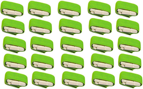 ASATechmed SOS Tourniquets Quick Release Occlusion Tourniquet Bands - one - Handed 25 pcs Snake Bite Survival Kit Injury Camping Hiking Outdoors - ASA TECHMED