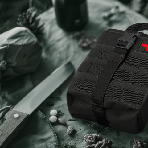 Bleeding Control First Aid Kit – MOLLE Trauma Pack with Tourniquet & Chest Seal - ASA TECHMED