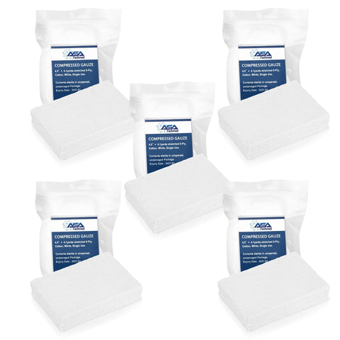 Compressed Z - Fold Gauze – Sterile 100% Cotton Trauma Dressing - ASA TECHMED