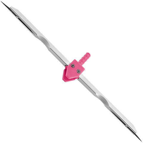 Deluxe Brass ECG/EKG Calipers with Protective Ruler Cover - ASA TECHMED