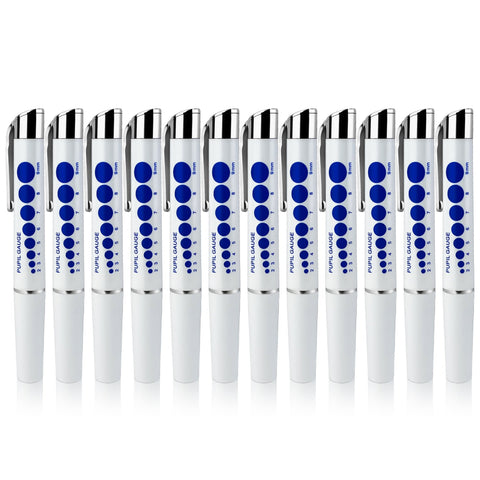 Disposable & Reusable Penlights with Pupil Gauge – Warm Light - ASA TECHMED