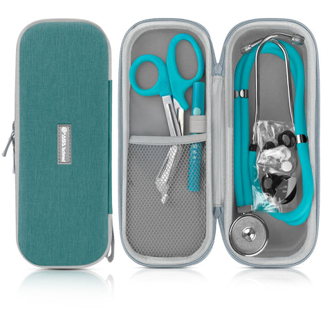 Dual Head Stethoscope Kit with Case, Shears + Penlight - ASA TECHMED