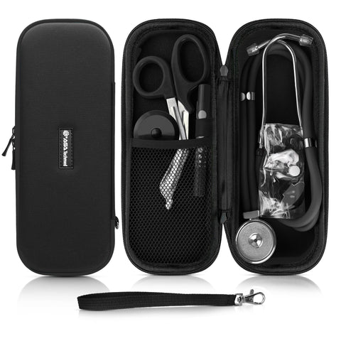 Dual Head Stethoscope Kit with Case, Shears, Penlight & Tape - ASA TECHMED