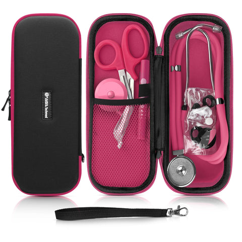 Dual Head Stethoscope Kit with Case, Shears, Penlight & Tape - ASA TECHMED