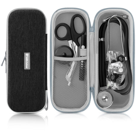 Dual Head Stethoscope Kit with Case, Shears, Penlight & Tape - ASA TECHMED