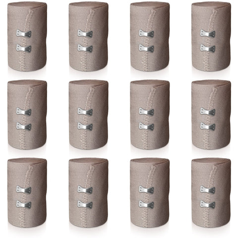 Elastic Bandage Wrap – Latex - Free, Breathable Compression Support - ASA TECHMED