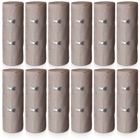 Elastic Bandage Wrap – Latex - Free, Breathable Compression Support - ASA TECHMED