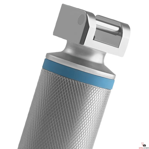 EMS XTRM Miller Fiberoptic Laryngoscope - Medical Set with Handle, Blade and Case - ASA TECHMED