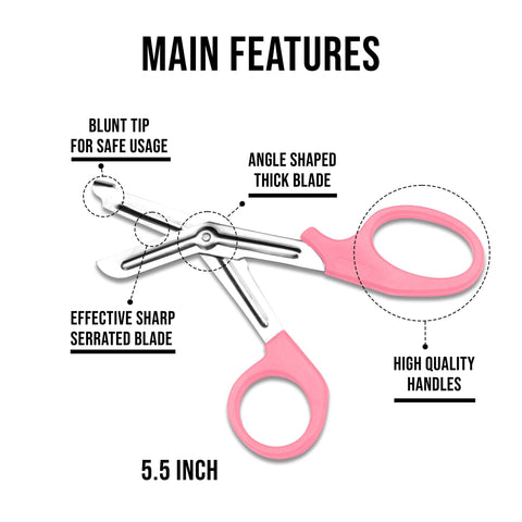 EMT Trauma Shears / Nurse Scissors, 7.5" - Assorted Colors - ASA TECHMED