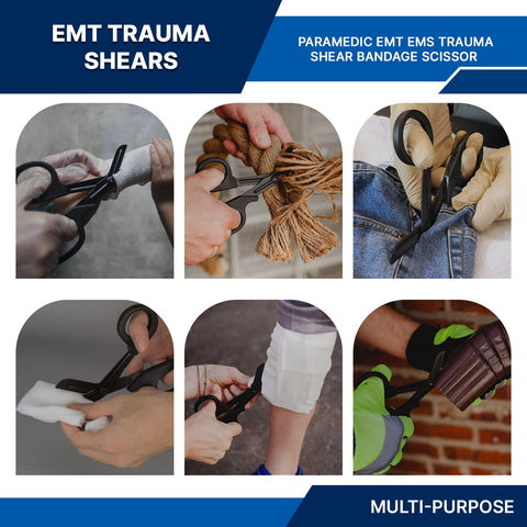 EMT Trauma Shears / Nurse Scissors, 7.5" - Assorted Colors - ASA TECHMED