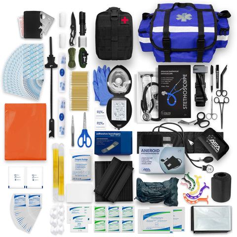 EMTs First Responder Trauma Medical Bag Kit | ASA Techmed - ASA TECHMED