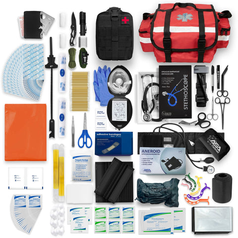 EMTs First Responder Trauma Medical Bag Kit | ASA Techmed - ASA TECHMED