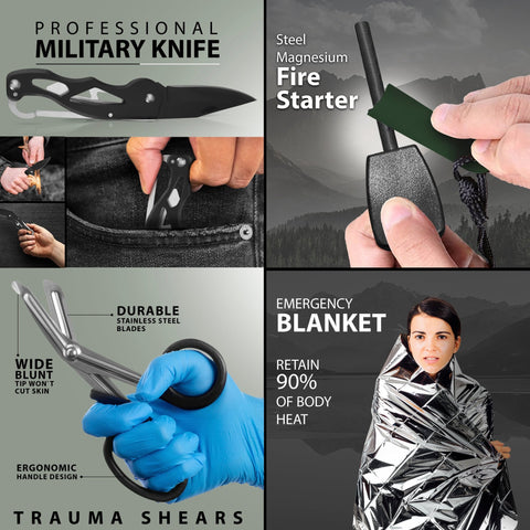 EMTs First Responder Trauma Medical Bag Kit | ASA Techmed - ASA TECHMED