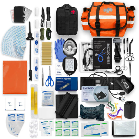 EMTs First Responder Trauma Medical Bag Kit | ASA Techmed - ASA TECHMED