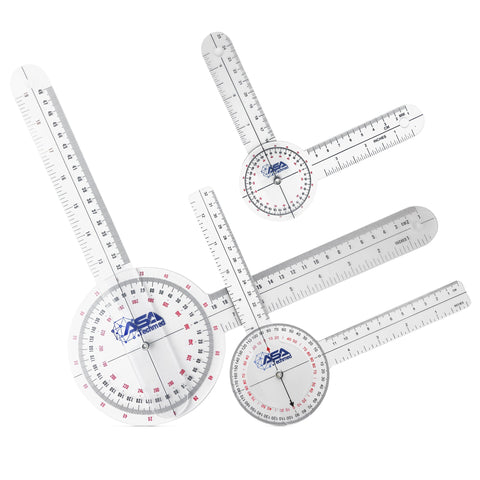Goniometer & Inclinometer Set – Joint Motion Measurement Tools for Physical Therapy, Students & Professionals - ASA TECHMED