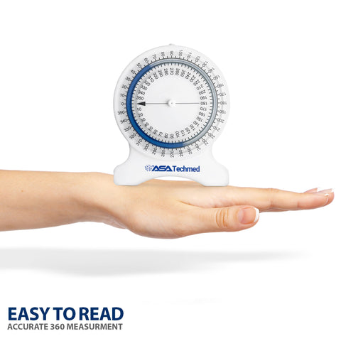 Goniometer & Inclinometer Set – Joint Motion Measurement Tools for Physical Therapy, Students & Professionals - ASA TECHMED