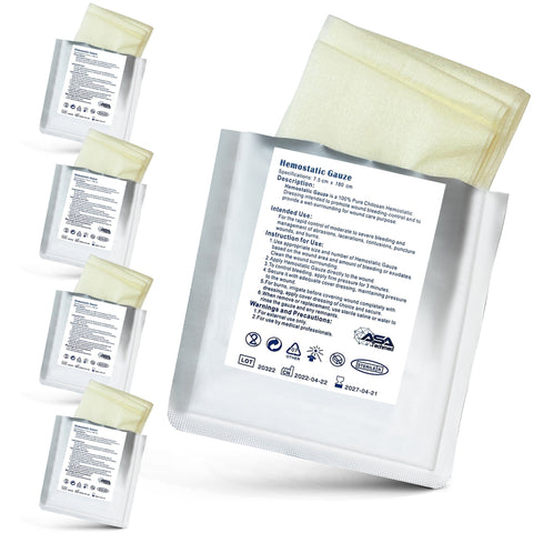 Hemostatic Gauze for Bleed Control – 7.5 x 180cm & 7.5 x 300cm - ASA TECHMED