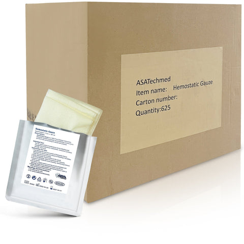 Hemostatic Gauze for Bleed Control – 7.5 x 180cm & 7.5 x 300cm - ASA TECHMED
