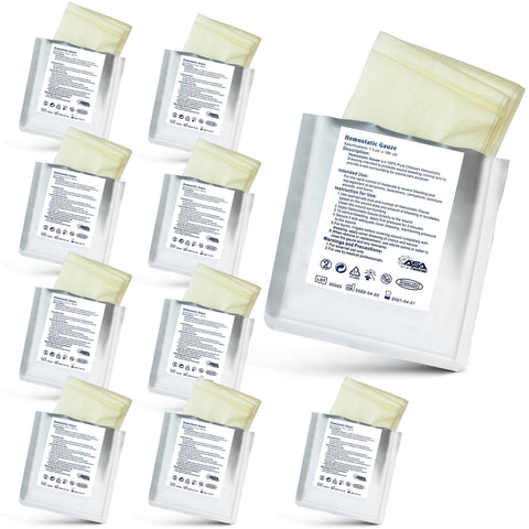 Hemostatic Gauze for Bleed Control – 7.5 x 180cm & 7.5 x 300cm - ASA TECHMED