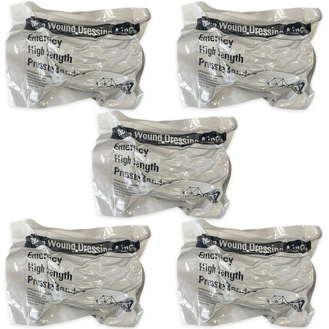 Israeli Emergency Bandage 4 & 6 Inch, Stop The Bleed Control EMS Medical Trauma Compression Bandage for First Aid Dressing - ASA TECHMED