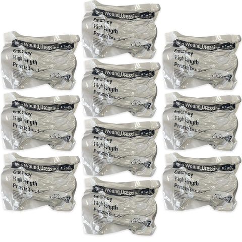 Israeli Emergency Bandage 4 & 6 Inch, Stop The Bleed Control EMS Medical Trauma Compression Bandage for First Aid Dressing - ASA TECHMED