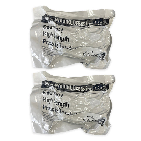 Israeli Emergency Bandage 4 & 6 Inch, Stop The Bleed Control EMS Medical Trauma Compression Bandage for First Aid Dressing - ASA TECHMED