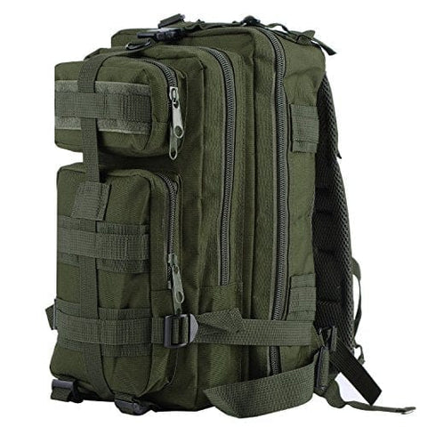 Military Tactical Assault Pack Backpack, OUTAD Rucksacks Trekking Bag for Ourdoor Hiking Camping Trekking Hunting(Green) - ASA TECHMED