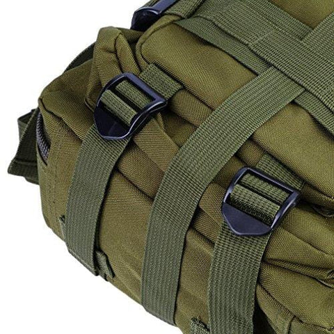 Military Tactical Assault Pack Backpack, OUTAD Rucksacks Trekking Bag for Ourdoor Hiking Camping Trekking Hunting(Green) - ASA TECHMED