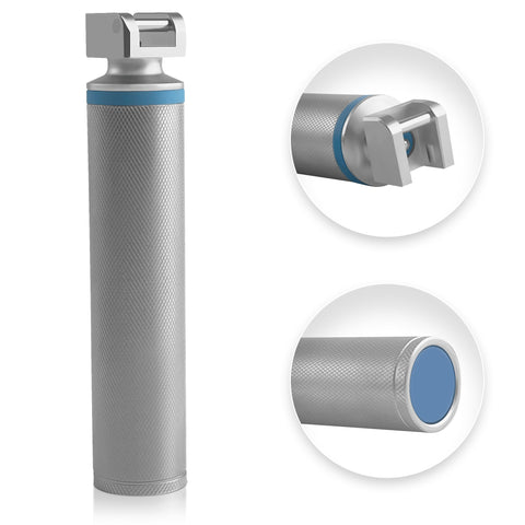 Miller Fiberoptic Laryngoscope Set - 4 Straight Blades & Case - ASA TECHMED