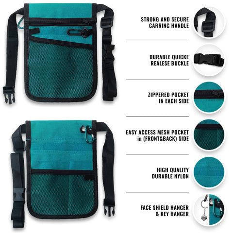 Nurse Organizer Belt Hip Bag Pouch Medical Organizer for Nurses - ASA TECHMED
