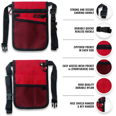 Nurse Organizer Belt Hip Bag Pouch Medical Organizer for Nurses - ASA TECHMED