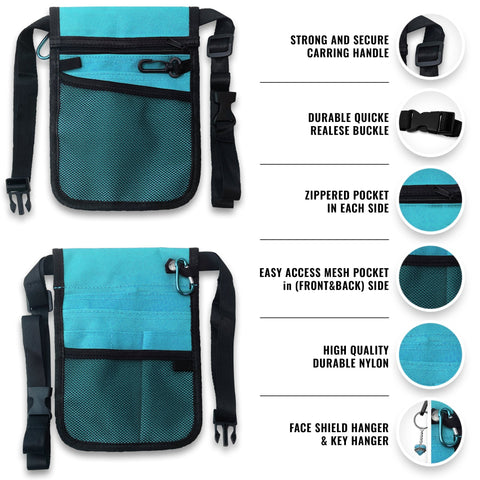 Nurse Travel Bag with Supplies – Durable Medical Tote for Nurses - ASA TECHMED