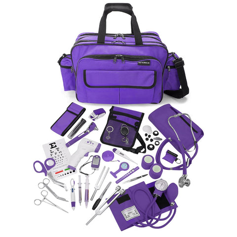 Nurse Travel Bag with Supplies – Durable Medical Tote for Nurses - ASA TECHMED